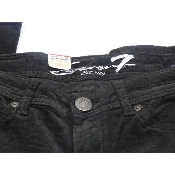 Seven7 Women’s Petite Rocker Skinny Bootcut Curduroy Pants, 12P,  Army Green? - Picture 5 of 10